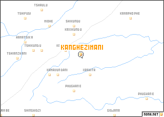 map of Ka-Nghezimani