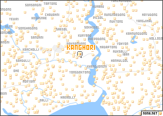 map of Kangho-ri