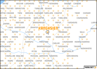 map of Kang-hsien