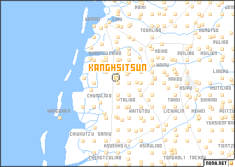 map of Kang-hsi-ts\