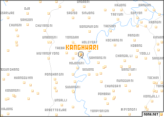 map of Kanghwa-ri