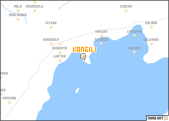 map of Kangili