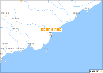 map of Kangilona