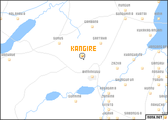 map of Kangire