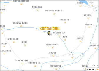 map of Kangjiabu
