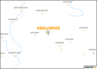 map of Kangjiaping