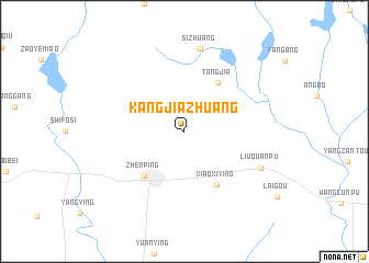 map of Kangjiazhuang