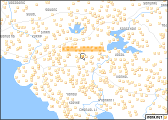 map of Kangjŏngmol