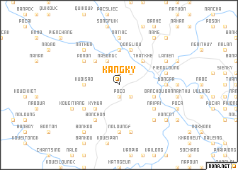 map of Kang Ky