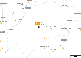 map of Kangli