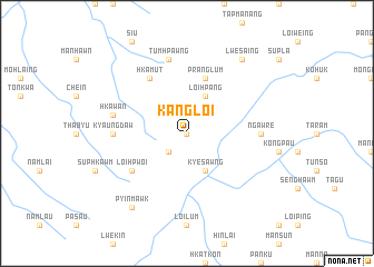 map of Kangloi