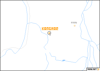 map of Kangmar