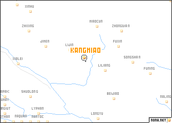 map of Kangmiao