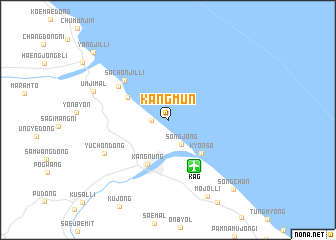 map of Kangmun