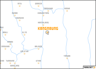 map of Kangnaung