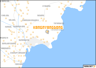 map of Kangnyang-dong