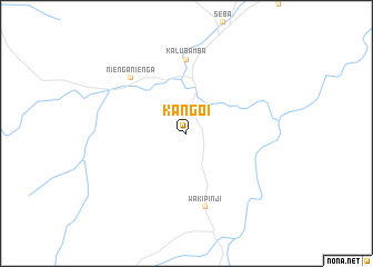 map of Kangoi