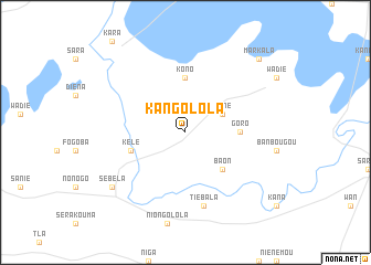map of Kangolola