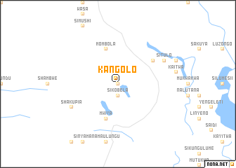 map of Kangolo