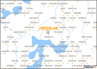 map of Kangolwa