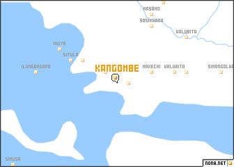 map of Kangombe