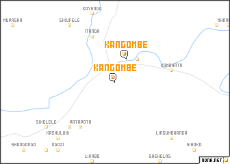 map of Kangombe