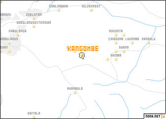 map of Kangombe