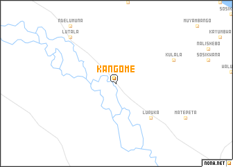 map of Kangome