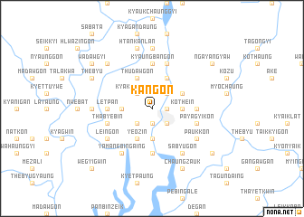 map of Kangôn