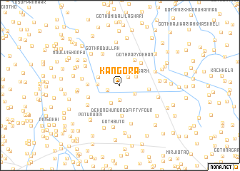 map of Kangora