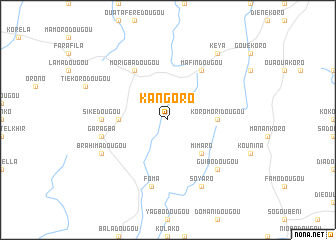 map of Kangoro