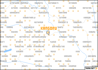 map of Kangoru