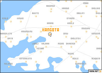 map of Kangota