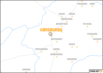 map of Kangourou