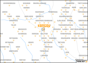 map of Kangou