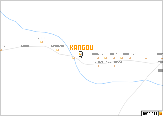 map of Kangou