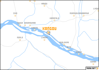 map of Kangou
