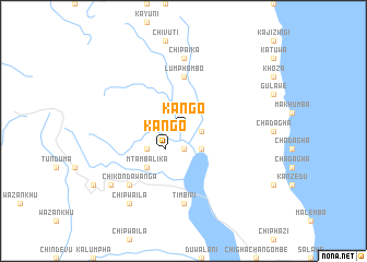 map of Kango