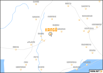 map of Kango