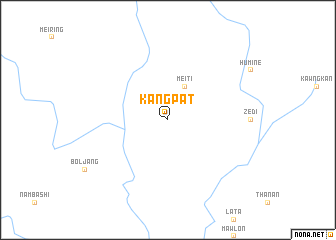 map of Kāngpat