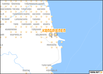 map of Kang-pien