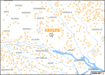 map of Kāngra