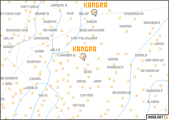 map of Kāngra