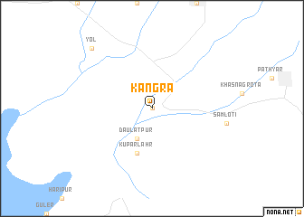 map of Kāngra