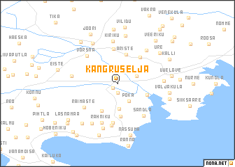 map of Kangruselja