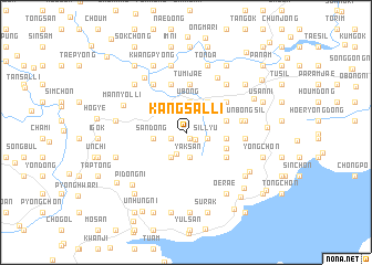 map of Kangsal-li
