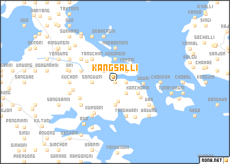 map of Kangsal-li