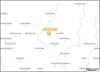 map of Kāngsa