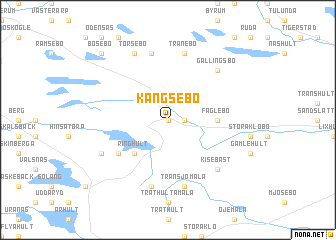 map of Kängsebo