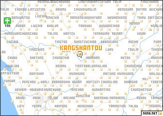 map of Kang-shan-t\